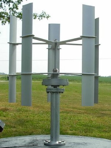 ALEKO 30W 24V Turbine Éolienne à Axe Vertical
